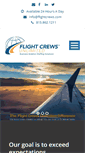 Mobile Screenshot of flightcrews.com